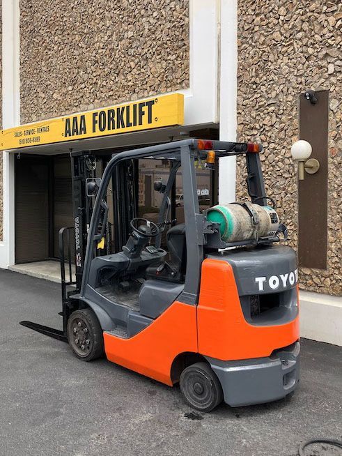 Nissan 6k Propane Forklift