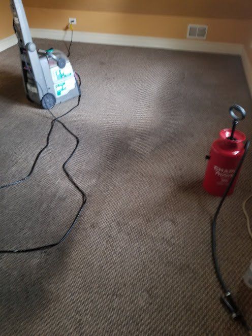 Vacuum Cleaner On The Carpet
