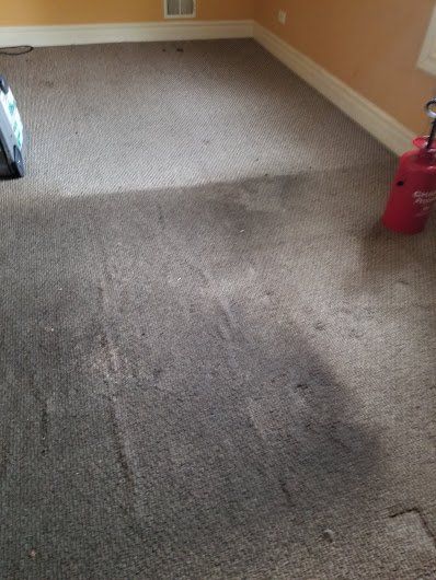Room With Dirty Carpet