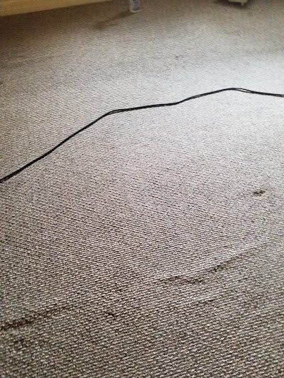 A Wire On Carpet