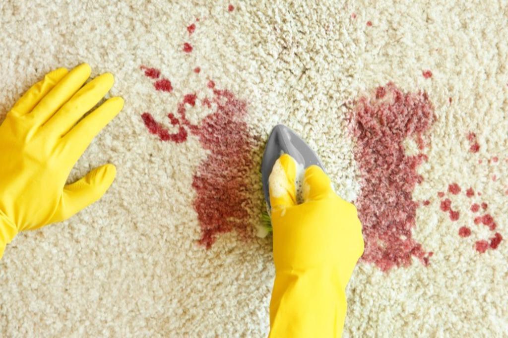 Cleaning Stain On Carpet