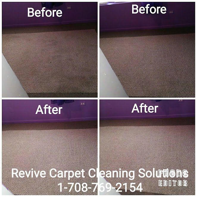 Before And After Photo Of Carpet Cleaning