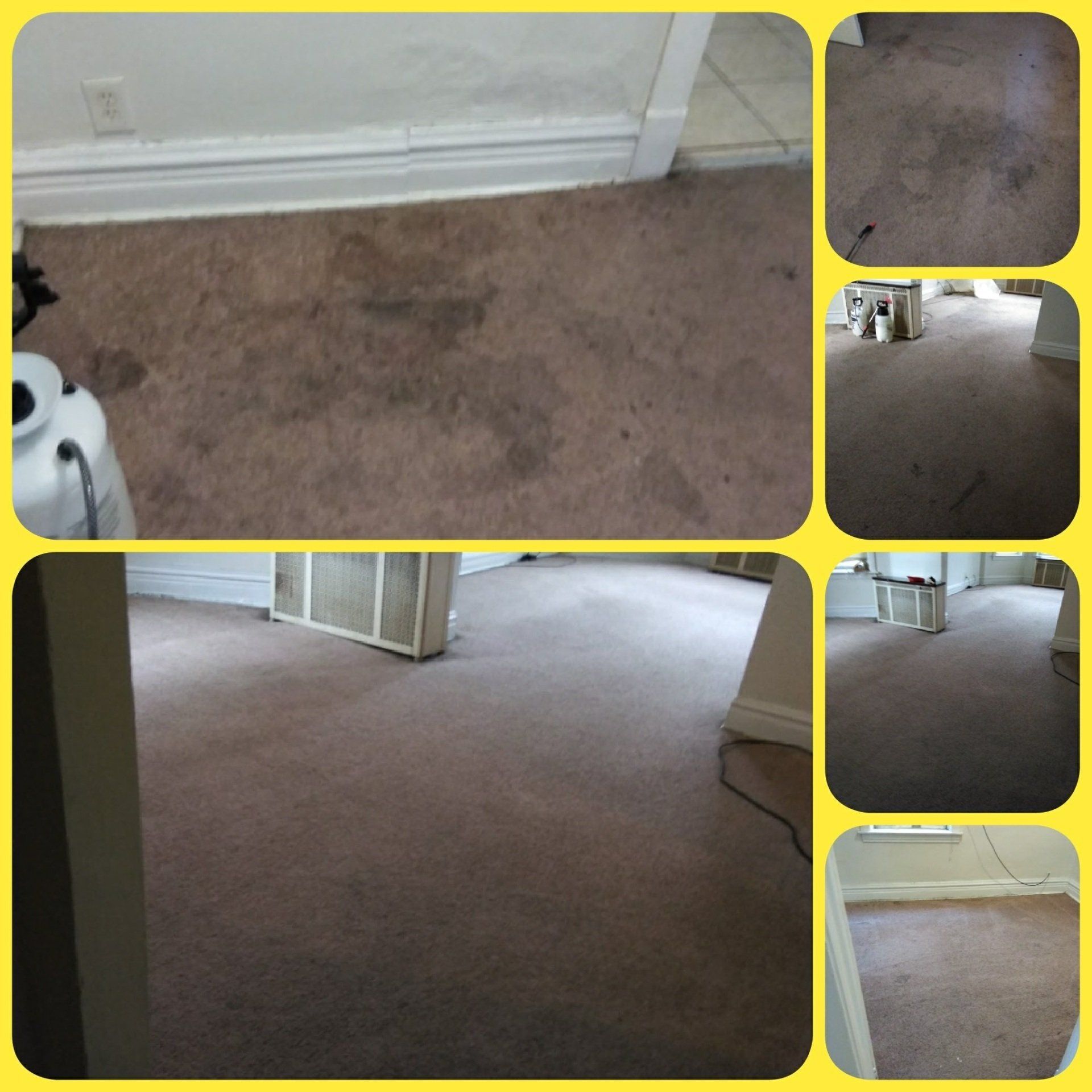 Collage Photo Of Carpet Inside The Room