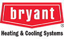 Bryant Heating & Cooling Systems logo: Red hexagon with white 