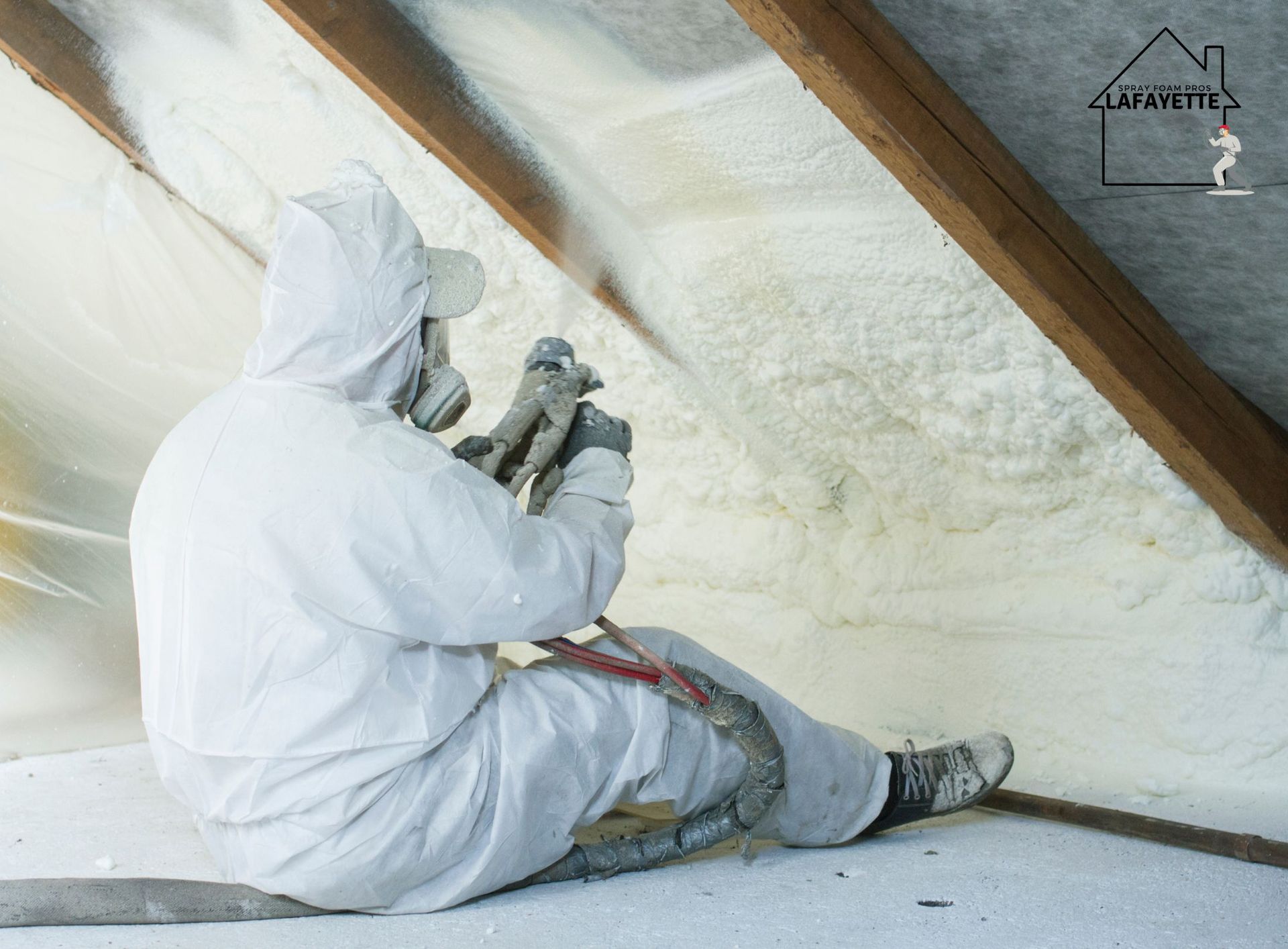 insulating an existing home with spray foam in Lafayette LA