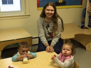 having fun with babies - Engaging Preschool in Merrimack NH