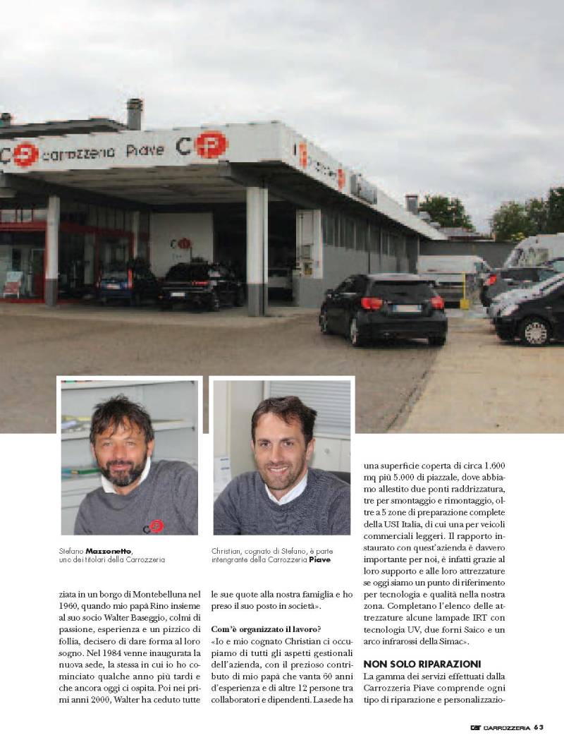 Recensione giornale carrozzeria