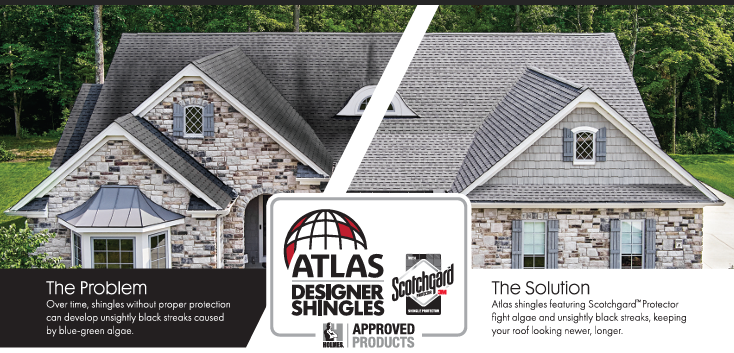 Atlas Shingles brochure image