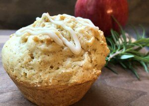 Apple Rosemary Muffins