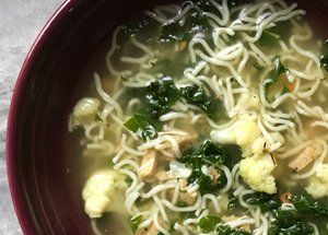 Vegan Chik'n Noodle Soup