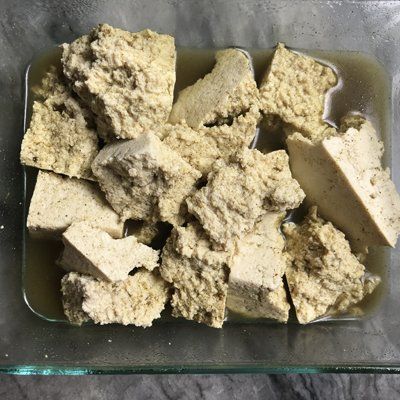 torn up tofu