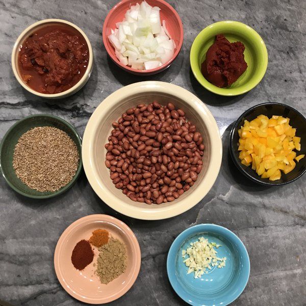 Chili ingredients