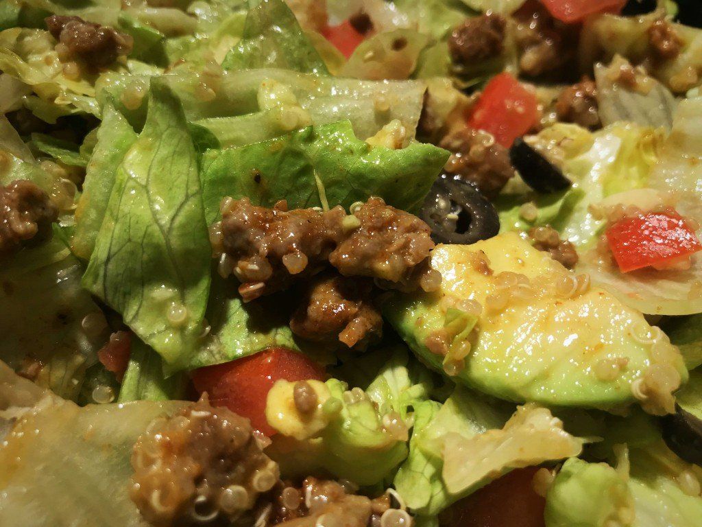 taco salad tossed