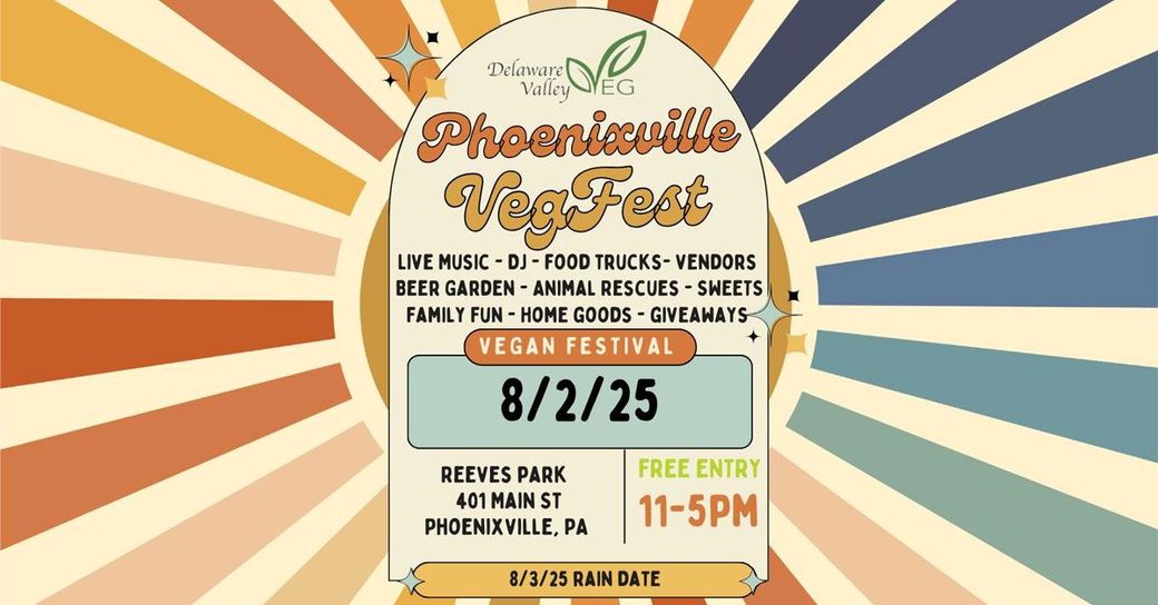 BVH at Phoenixville Vegfest August 2nd