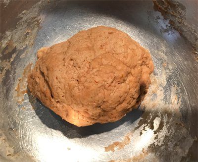 seitan dough in bowl