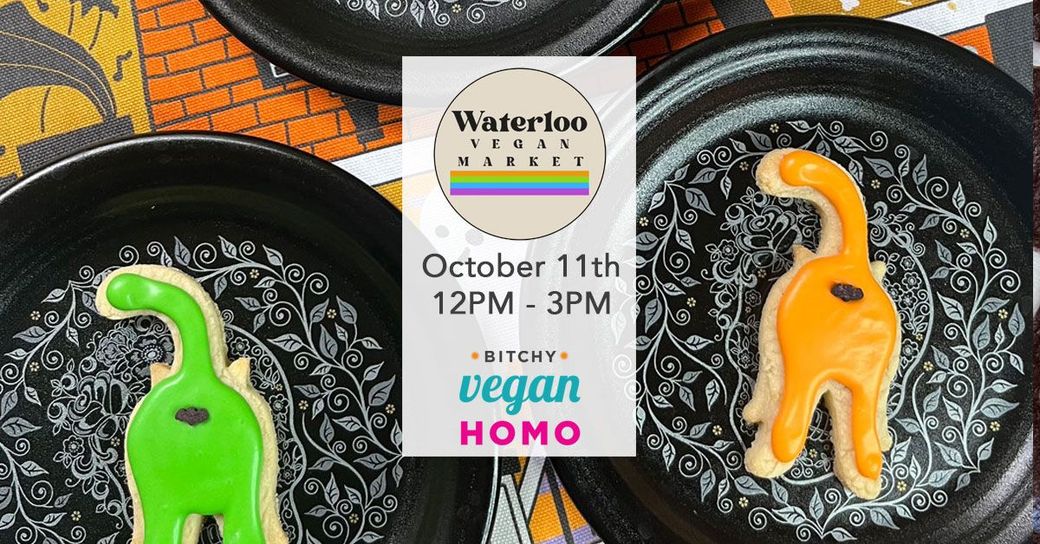 Waterloo vegan Market October 11