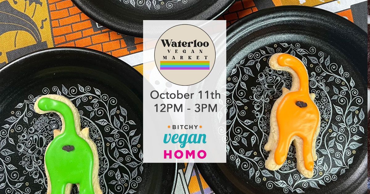 Waterloo vegan Market October 11