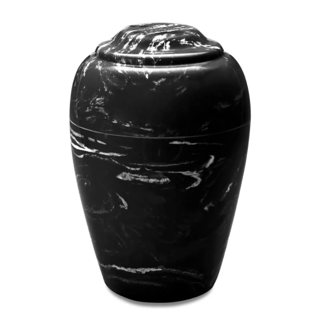 Beacon Black Full Size Marble Urn