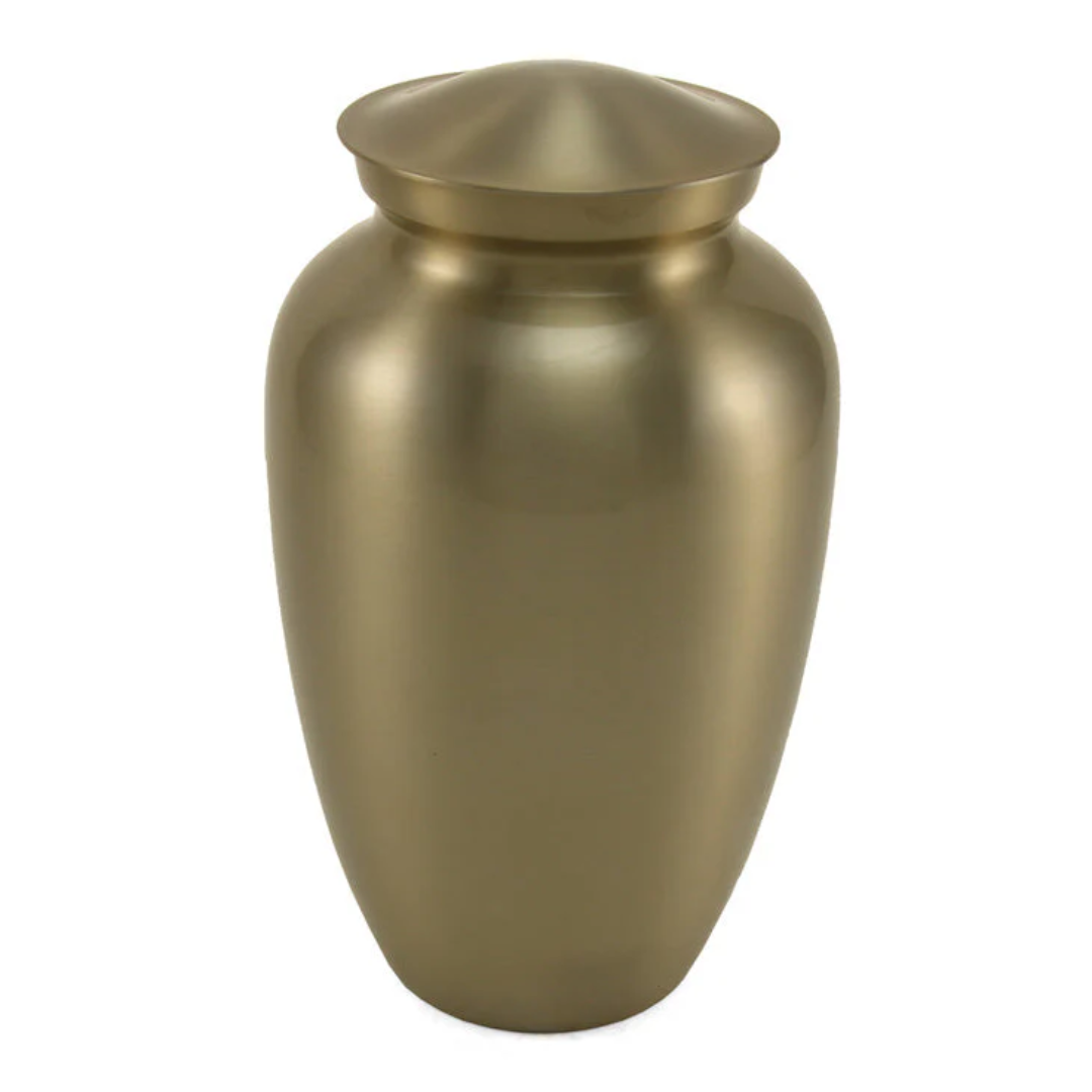 Classic Gloss Bronze Traditional Urn
