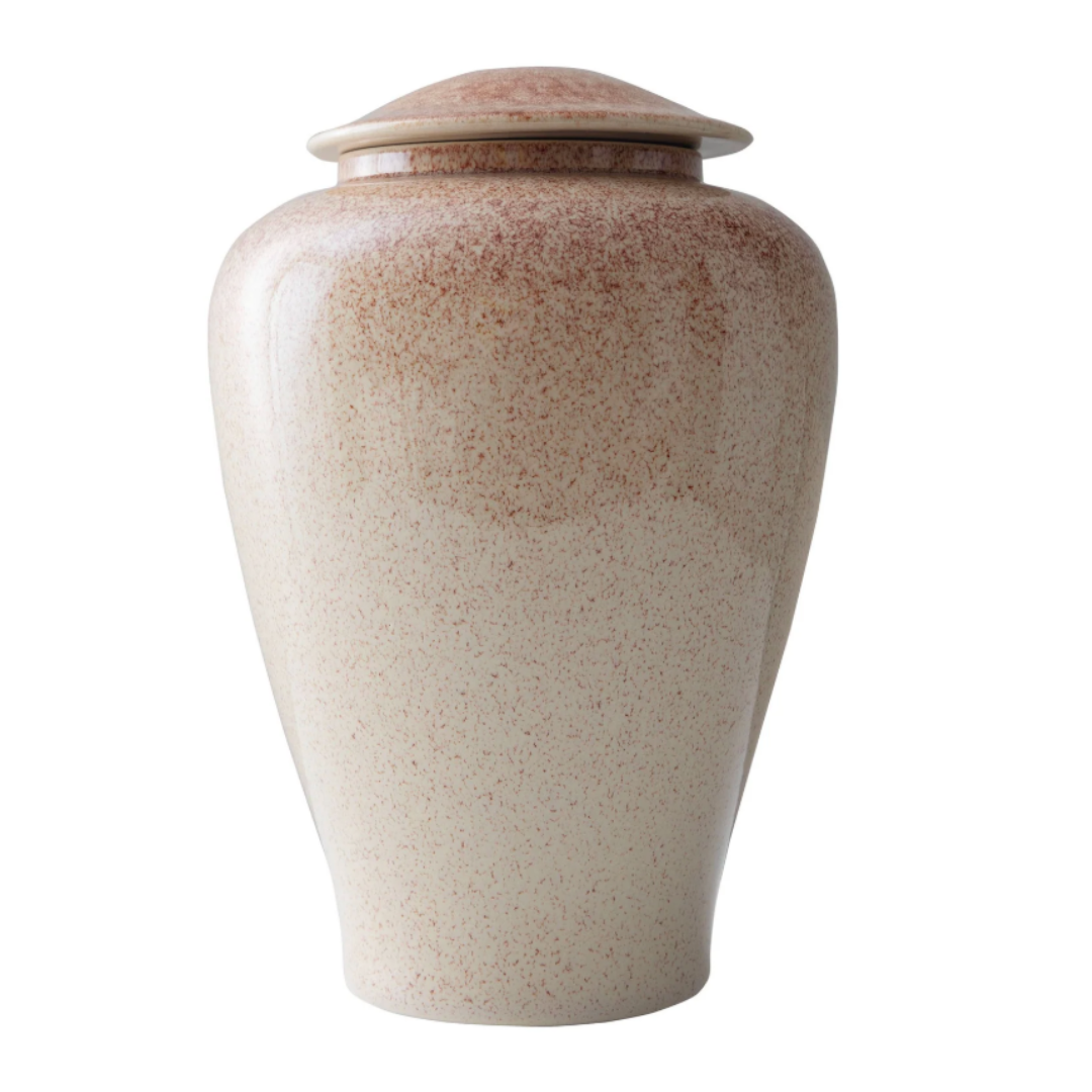 Elmwood Autumn Clay Ceramic Urn