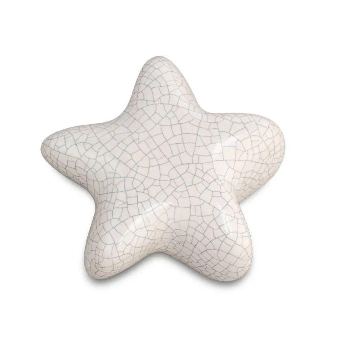 Eternal Star Seashell Mosaic Cremation Keepsake
