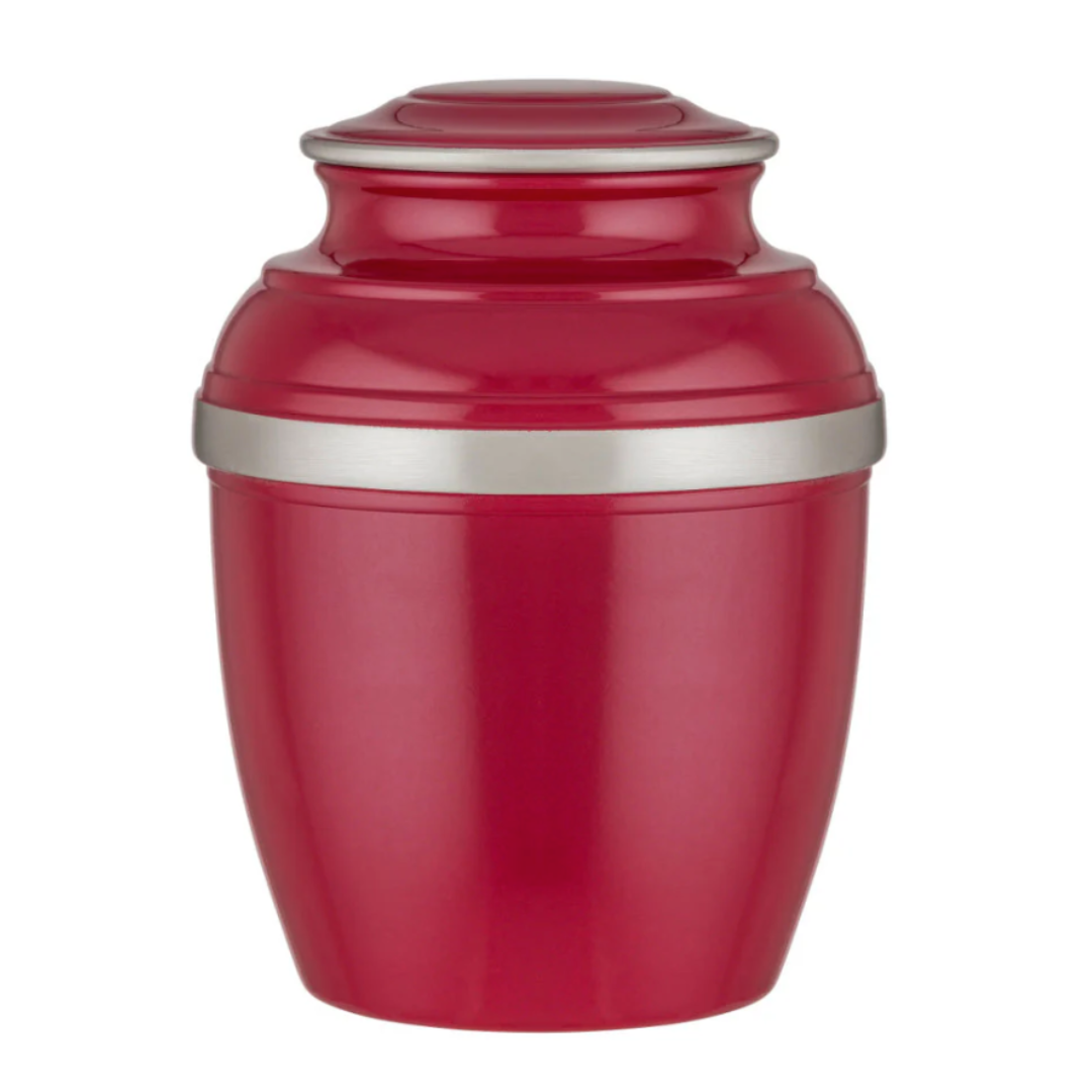 Fenton Mauve Traditional Urn