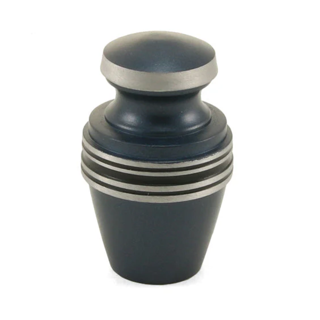 Grecian Blue Cremation Keepsake Mini