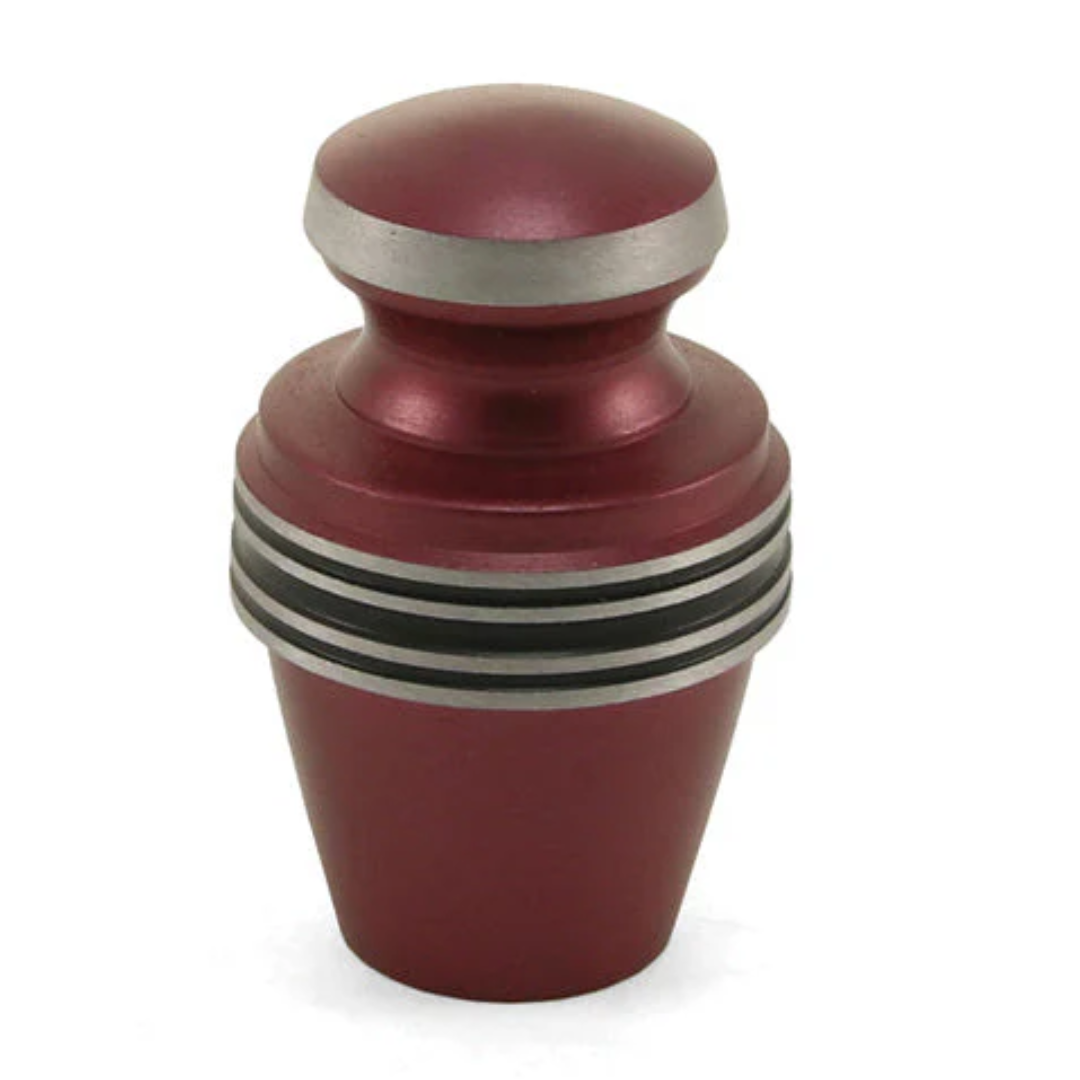 Grecian Magenta Cremation Keepsake Mini