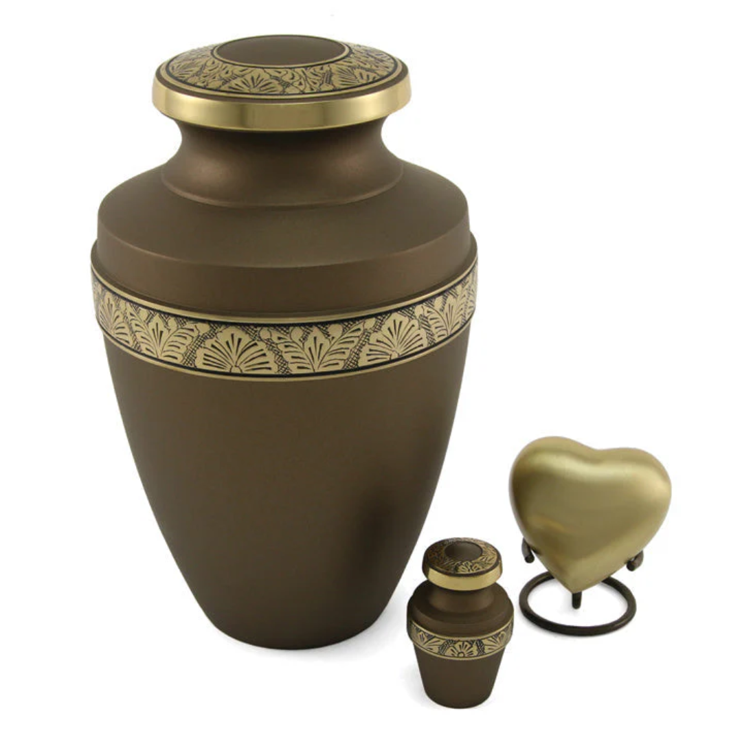 Grecian Traditional Urn and Keepsakes