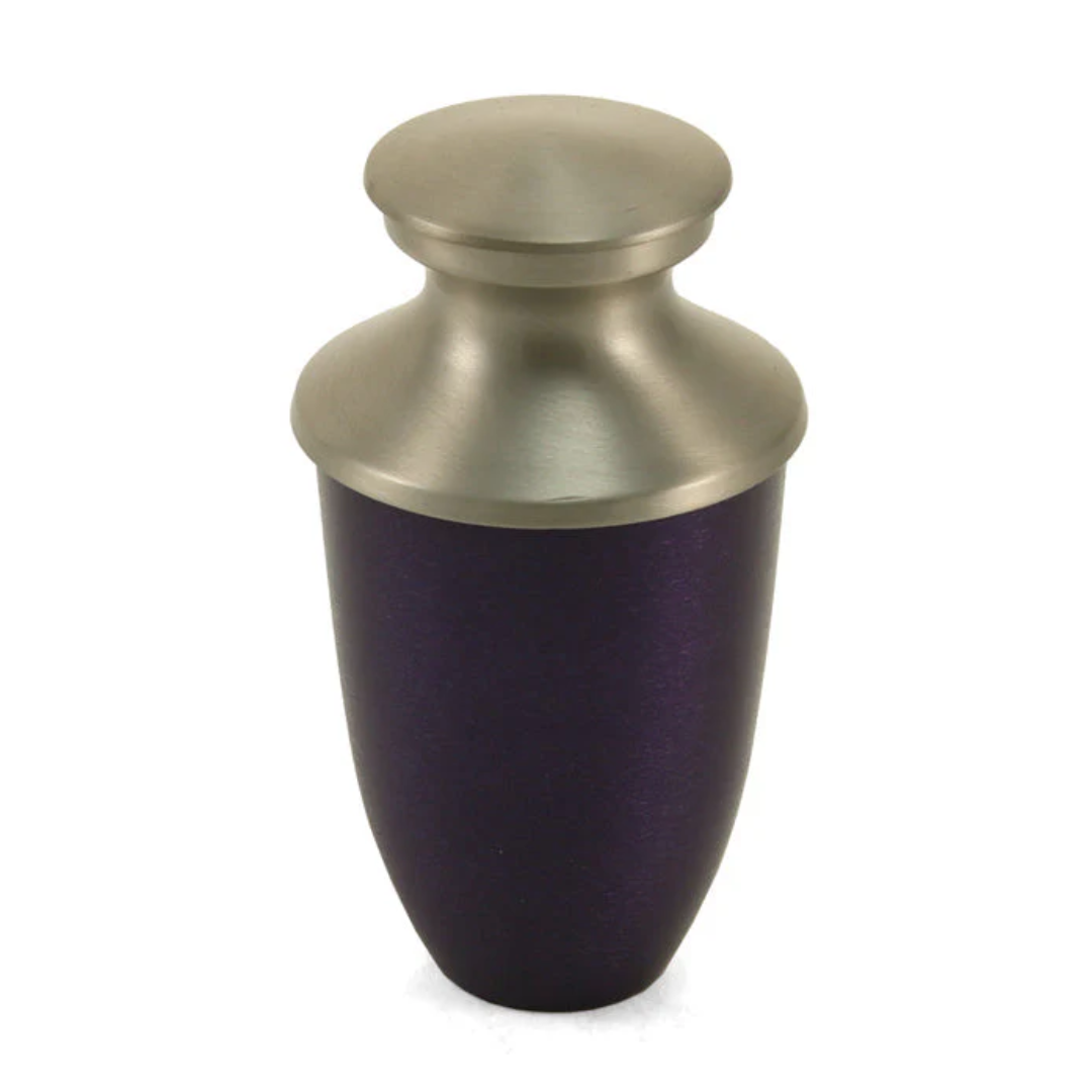 Monterey Purple Cremation Keepsake Mini