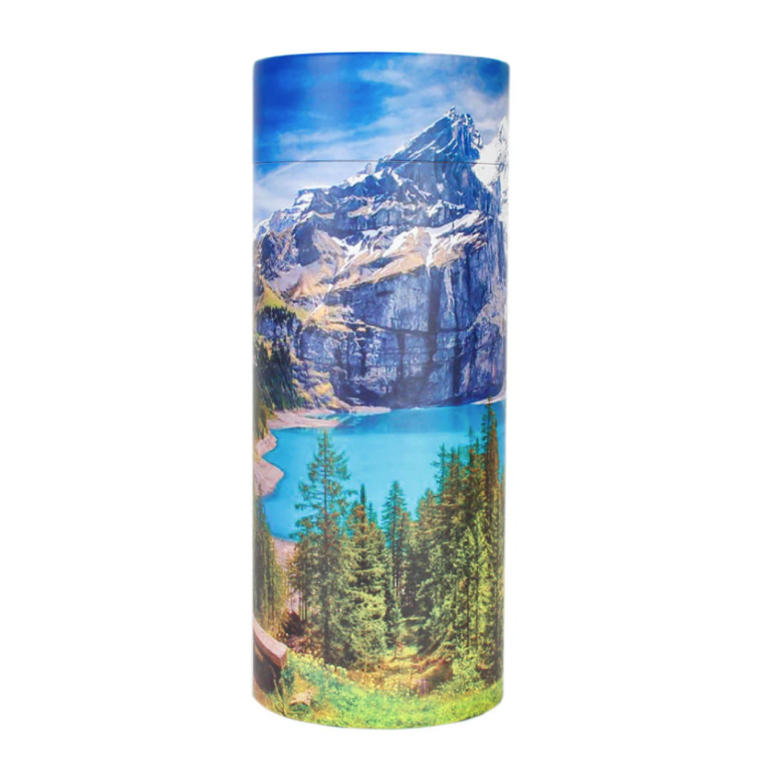 Mountain Serenity Scattering Urn