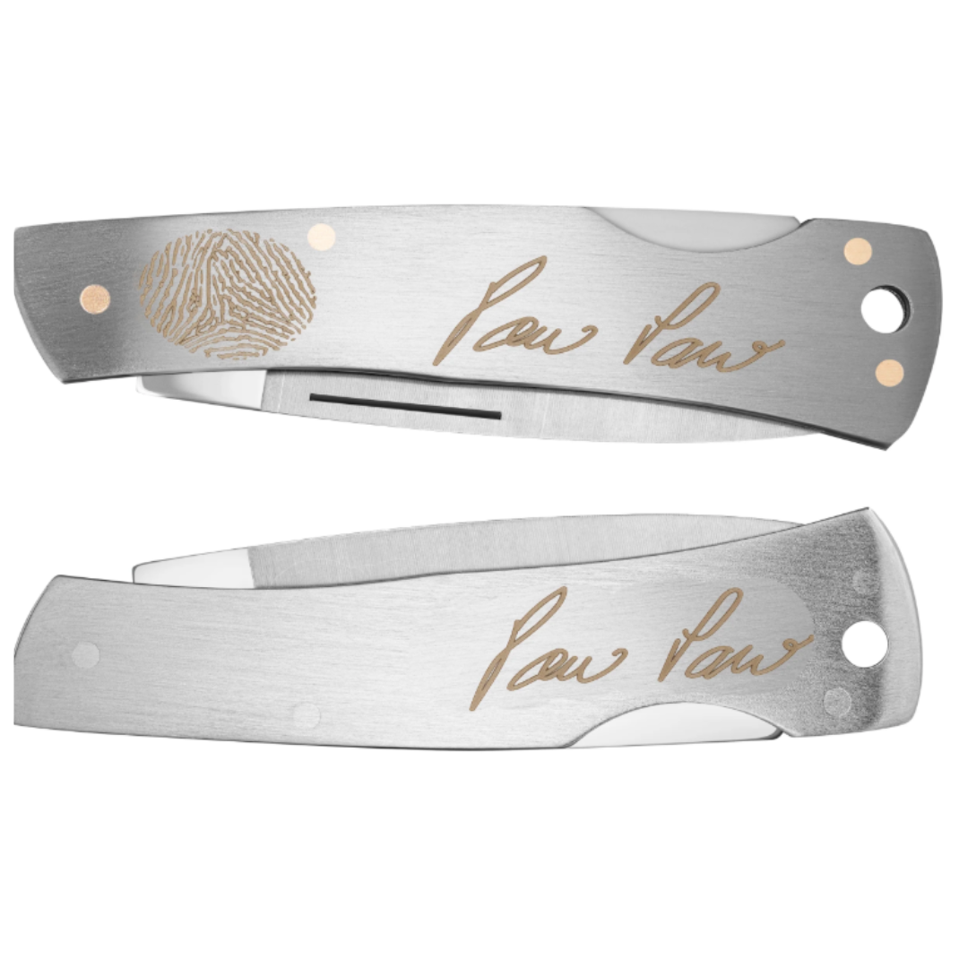 Personalized Case Executive Lockback Stainless Pocket Knife