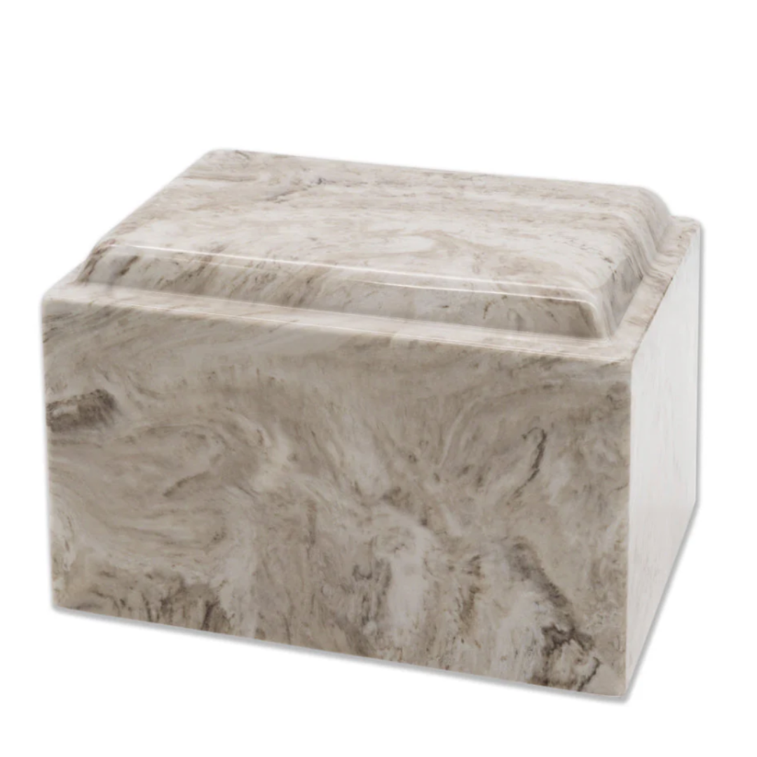 Sentinel Cashmere Full Size Marble Urn