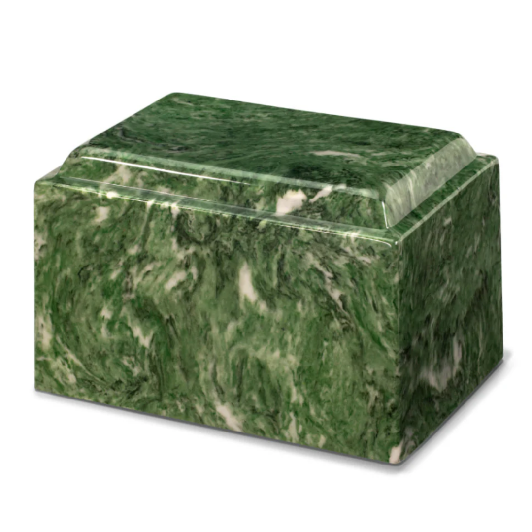 Sentinel Emerald Full Size Marble Urn