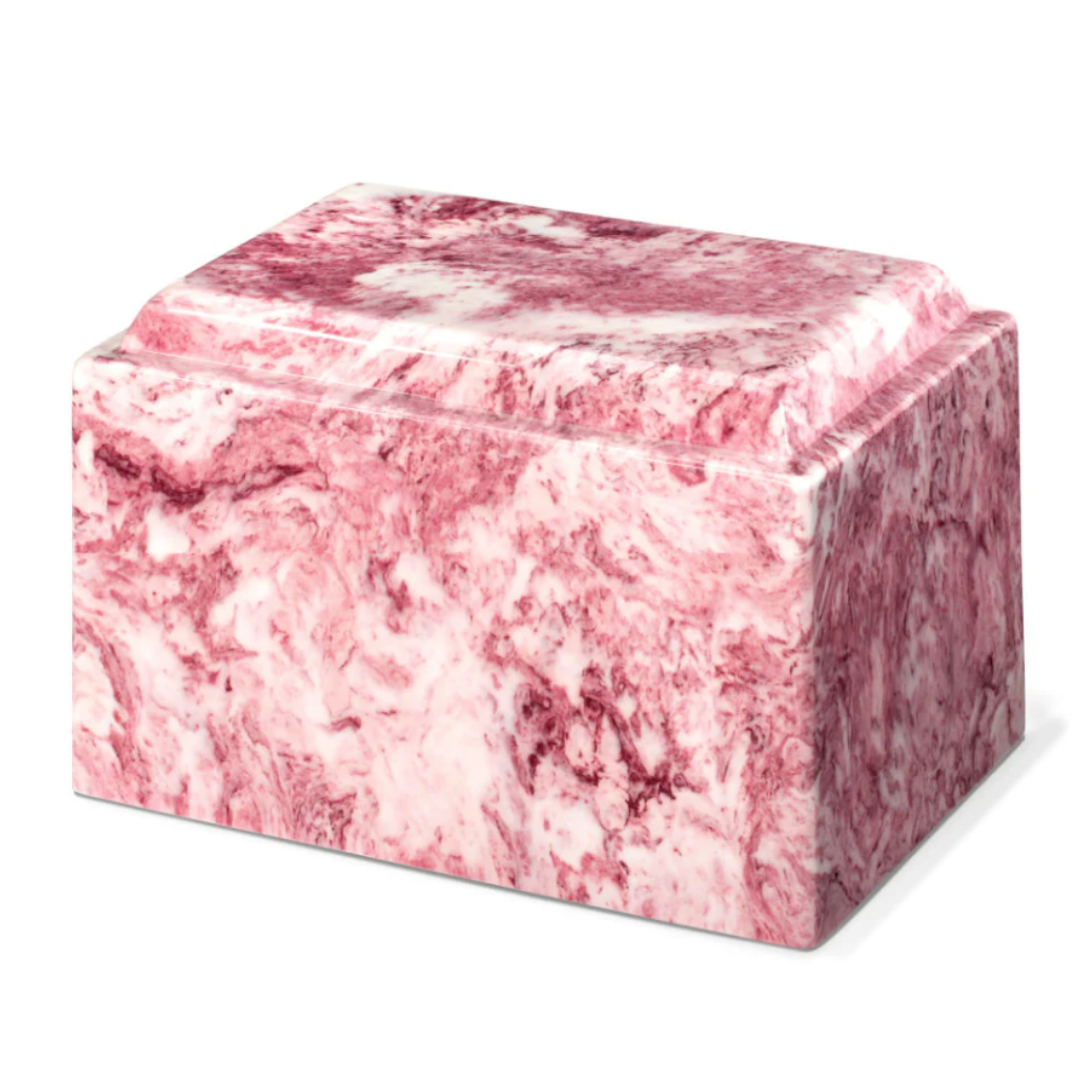 Sentinel Wild Rose Full Size Marble Urn
