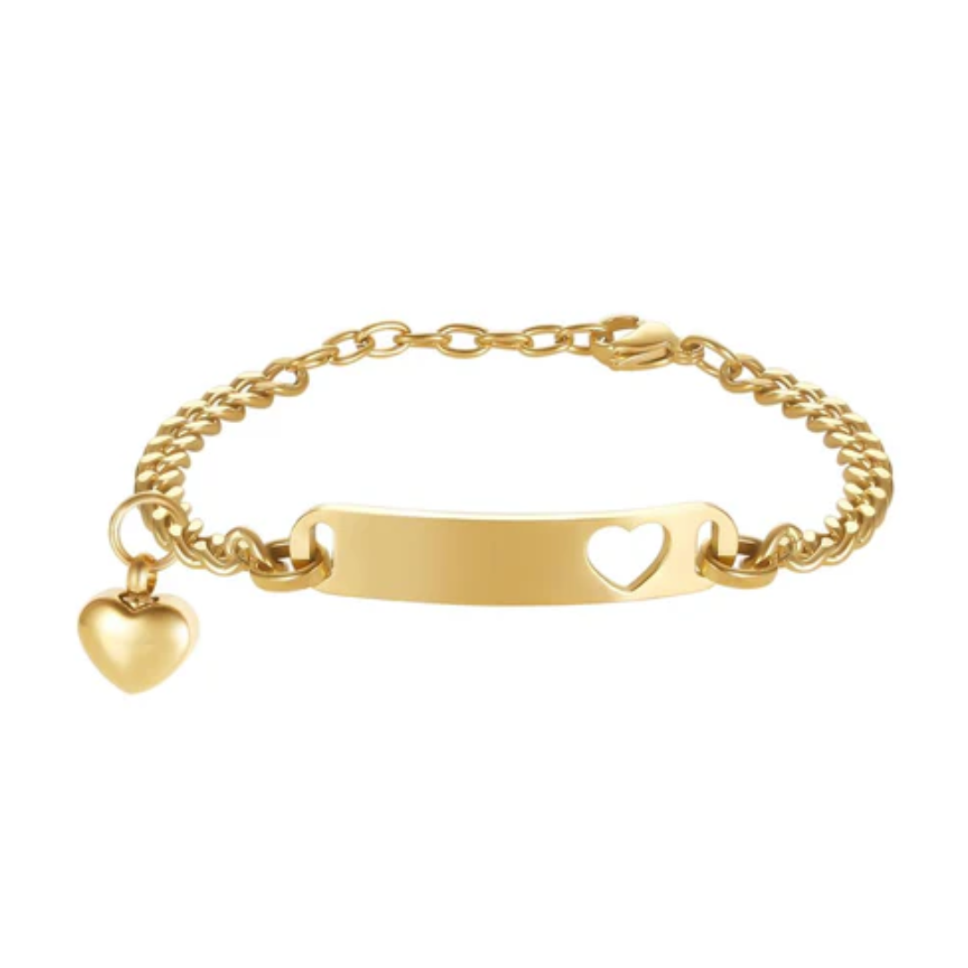 The Claire Cremation Gold Bracelet