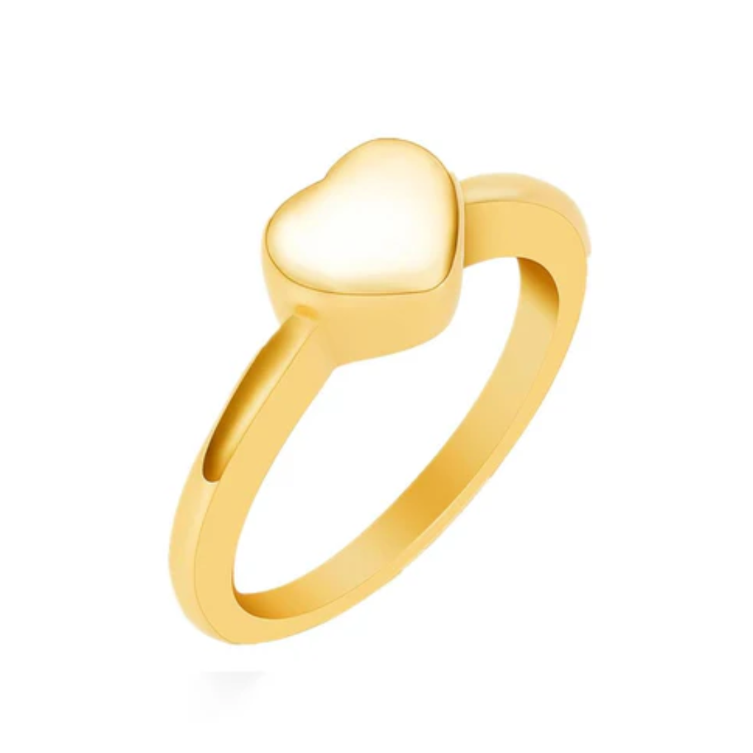 The Claire Cremation Gold Ring