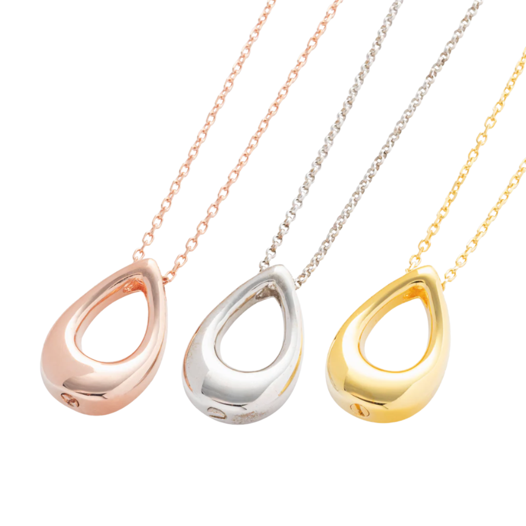 The Grace Teardrop Cremation Necklace