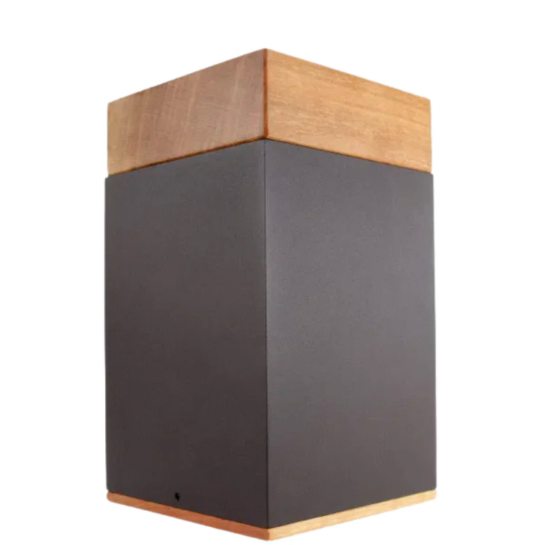 The Langley Cherry Wood Urn