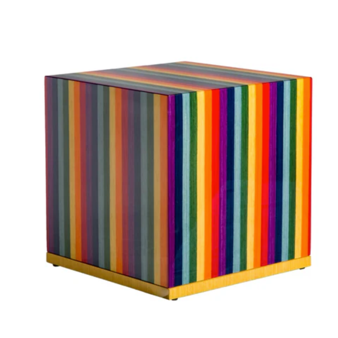 The Murray Multi-Color Wood Urn
