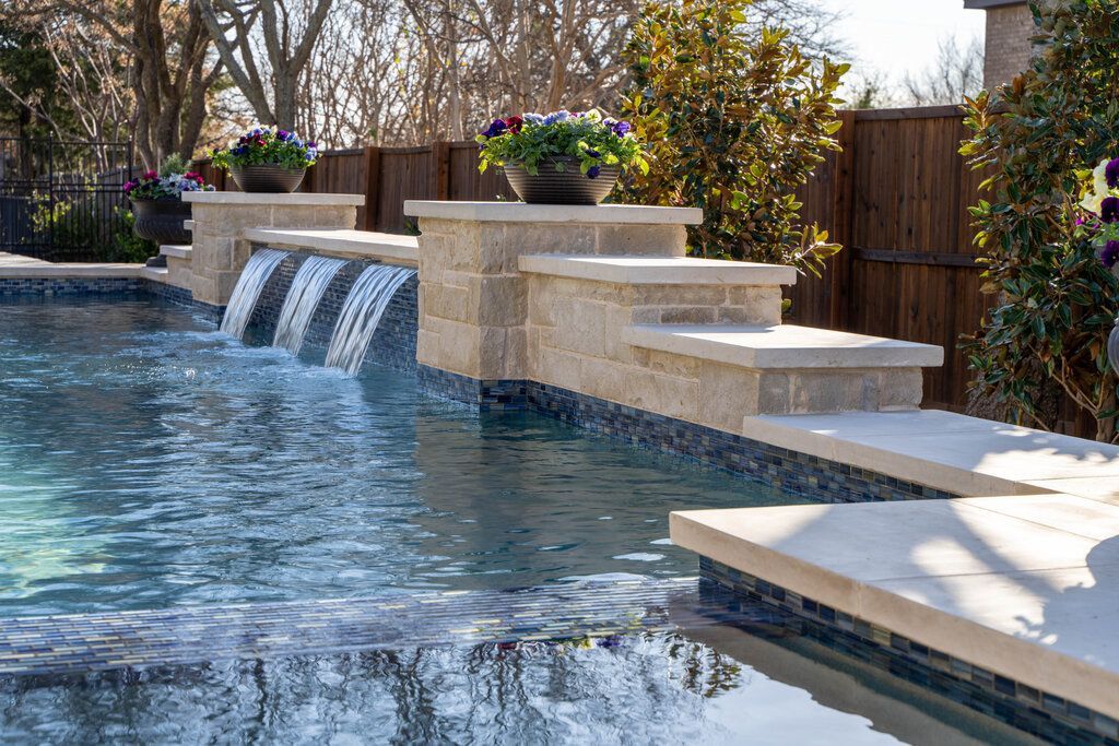 tiered custom pool with waterfall feature