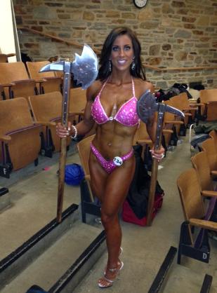 Carie's Posing Suits in competition