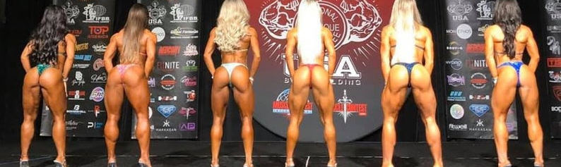 Carie's Posing Suits used in competition