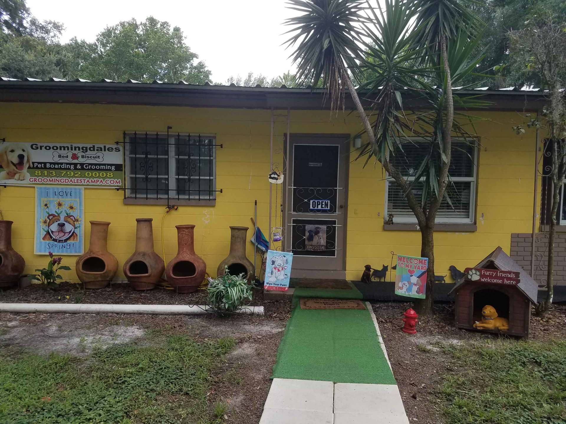 Store Front 3 — Pet Grooming Services in Tampa,, FL