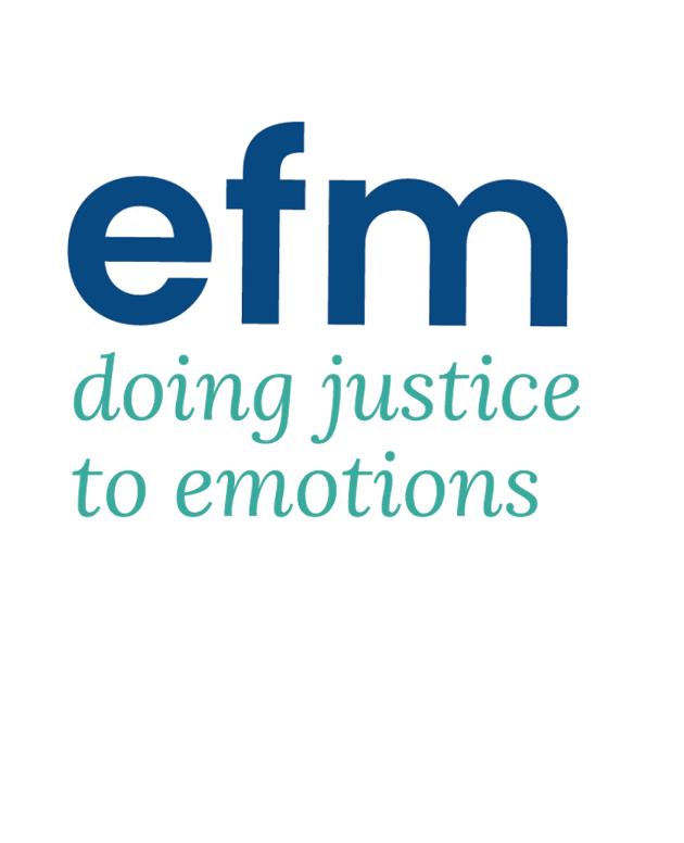 Een logo voor efm dat recht doet aan emoties