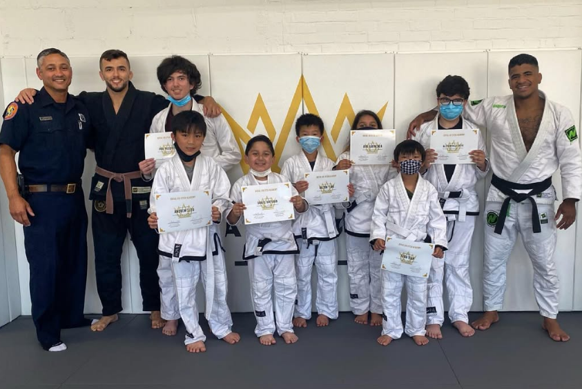 Students drilling positions at Royal Jiu-Jitsu Queens in Queens, NY, building safer technique and faster progress.