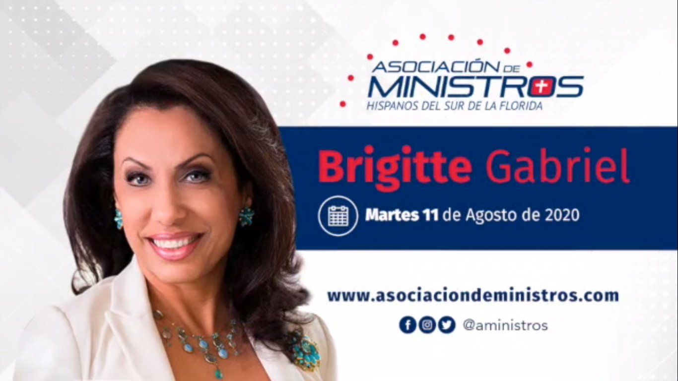 Asociación de Ministros del Sur de la Florida - Invitada Brigitte Gabriel - Agosto 2020