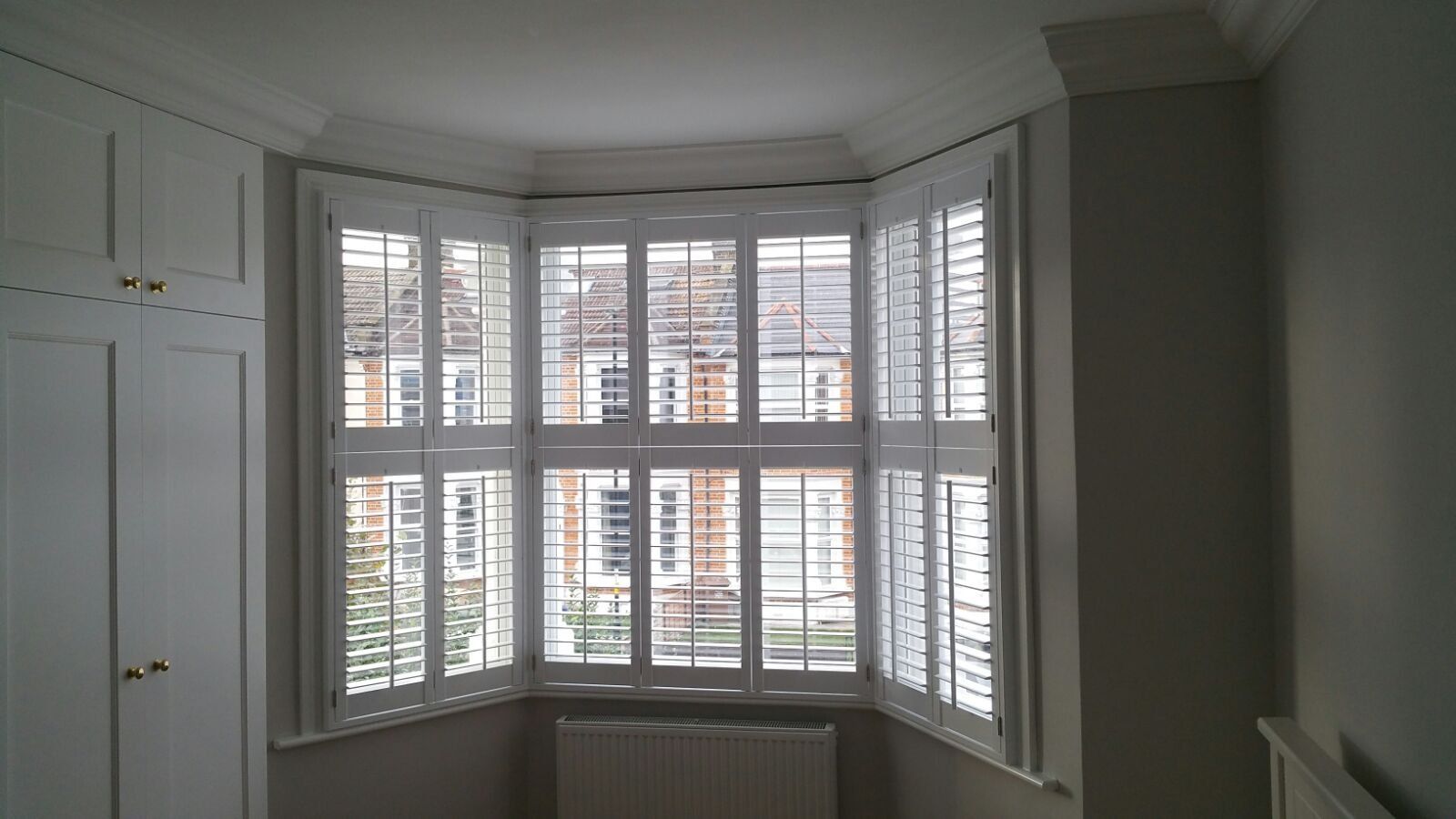 Berkshire full height plantation shutters