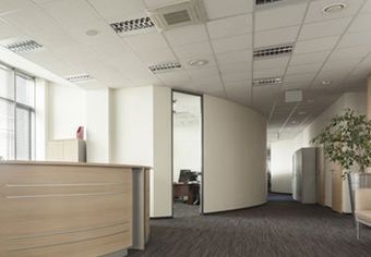 interior decoration of a office space