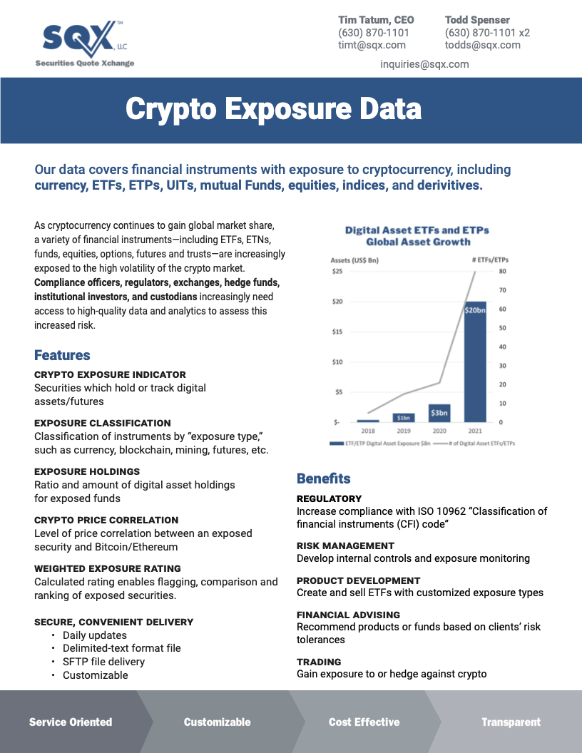 SQX - Crypto/Fact-sheet